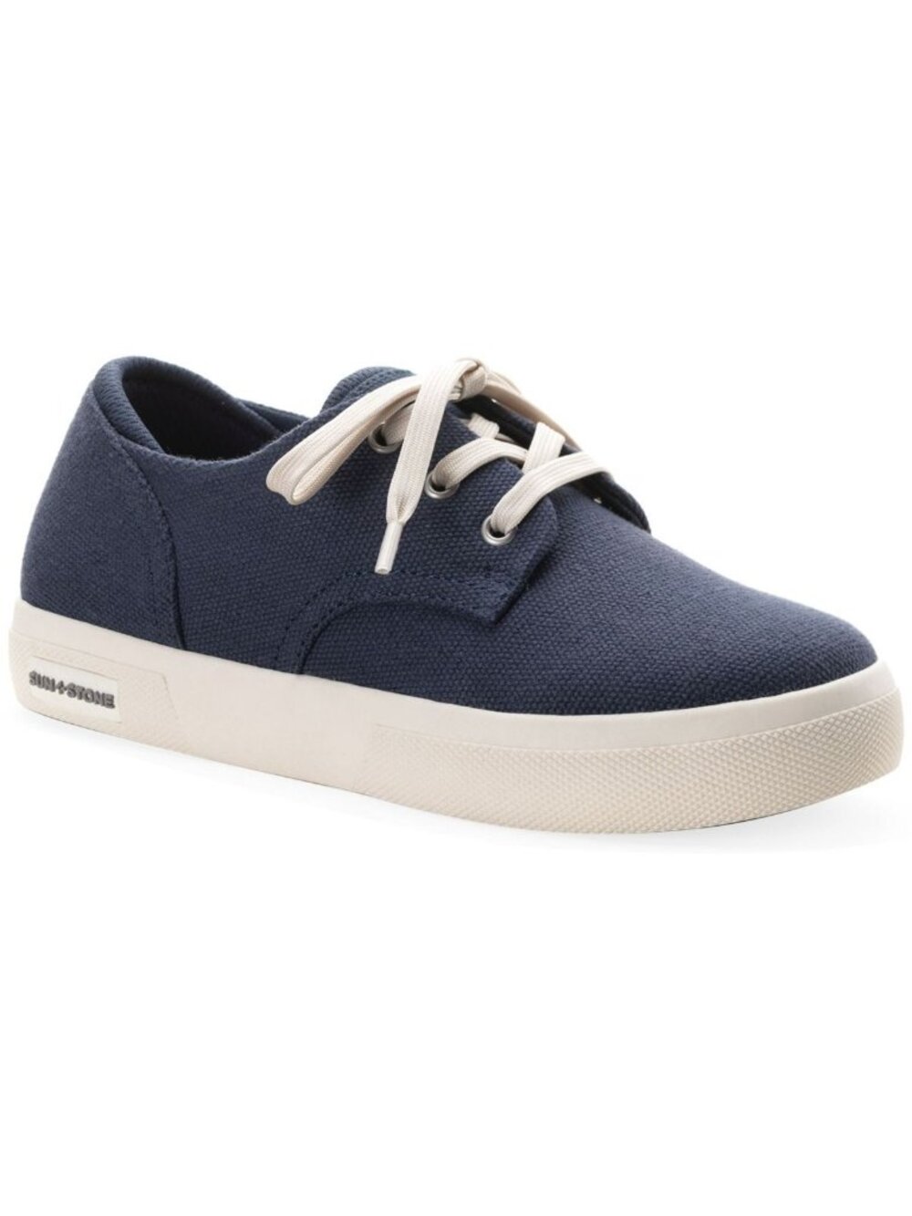 Sun + Stone Boys Little Kiva Lace-Up Sneakers Shoes Navy Blue Size 2M NWB